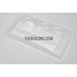 1/10 RC On-Road PC Polycarbonate Transparent Rally Touring Dashboard and Steering