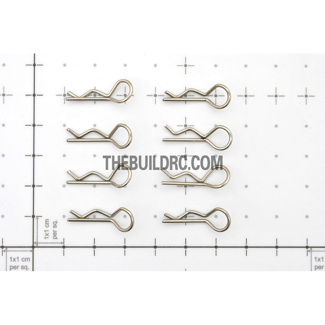 RC Car Body 23mm Shell Clips (8pcs)