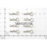 RC Car Body 23mm Shell Clips (8pcs)