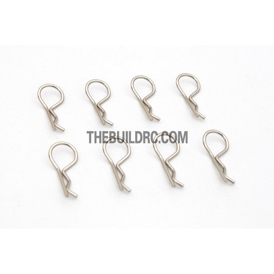 RC Car Body 25mm Shell Clips (8pcs)