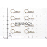 RC Car Body 25mm Shell Clips (8pcs)