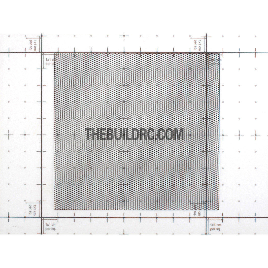 1/10 RC Car 95 x 100mm Diamond Shaped Stainless Steel Window Netting Net