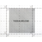 1/10 RC Car 95 x 100mm Rectangle Stainless Steel Window Netting Net
