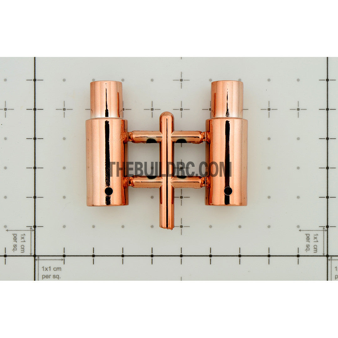 Exhaust Pipe Dummy Kit for 1/10 RC Racing Car - Copper