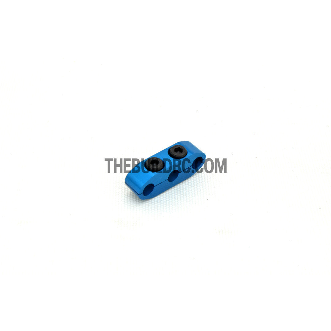 1/10 RC Racing Car CNC Alloy Wires Clip - Light Blue