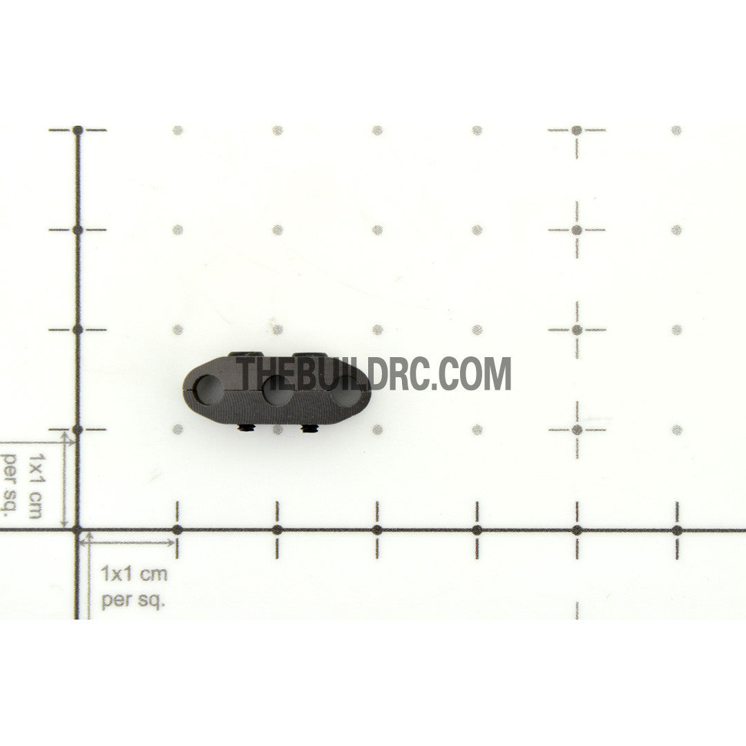 1/10 RC Racing Car CNC Alloy Wires Clip - Grey