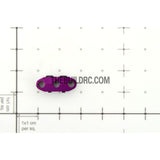 1/10 RC Racing Car CNC Alloy Wires Clip - Purple