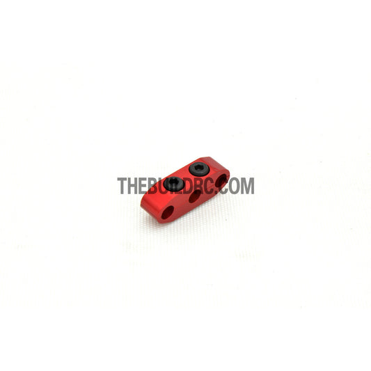 1/10 RC Racing Car CNC Alloy Wires Clip - Red