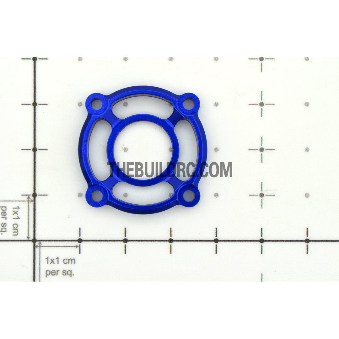 1/10 RC Racing Car CNC Alloy Cooling Fan Mount Stand - Light Blue