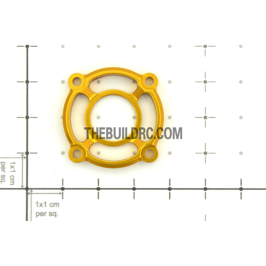 1/10 RC Racing Car CNC Alloy Cooling Fan Mount Stand - Gold