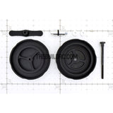 1/10 RC DRIFT Car Alloy Wheel / Rim Tire / Tyre Easy Installer / Uninstaller - Black