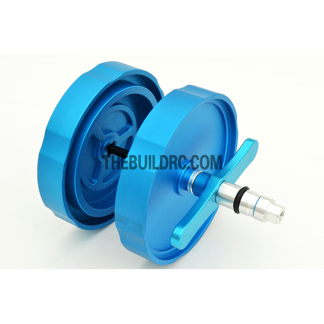 1/10 RC DRIFT Car Alloy Wheel / Rim Tire / Tyre Easy Installer / Uninstaller - Blue
