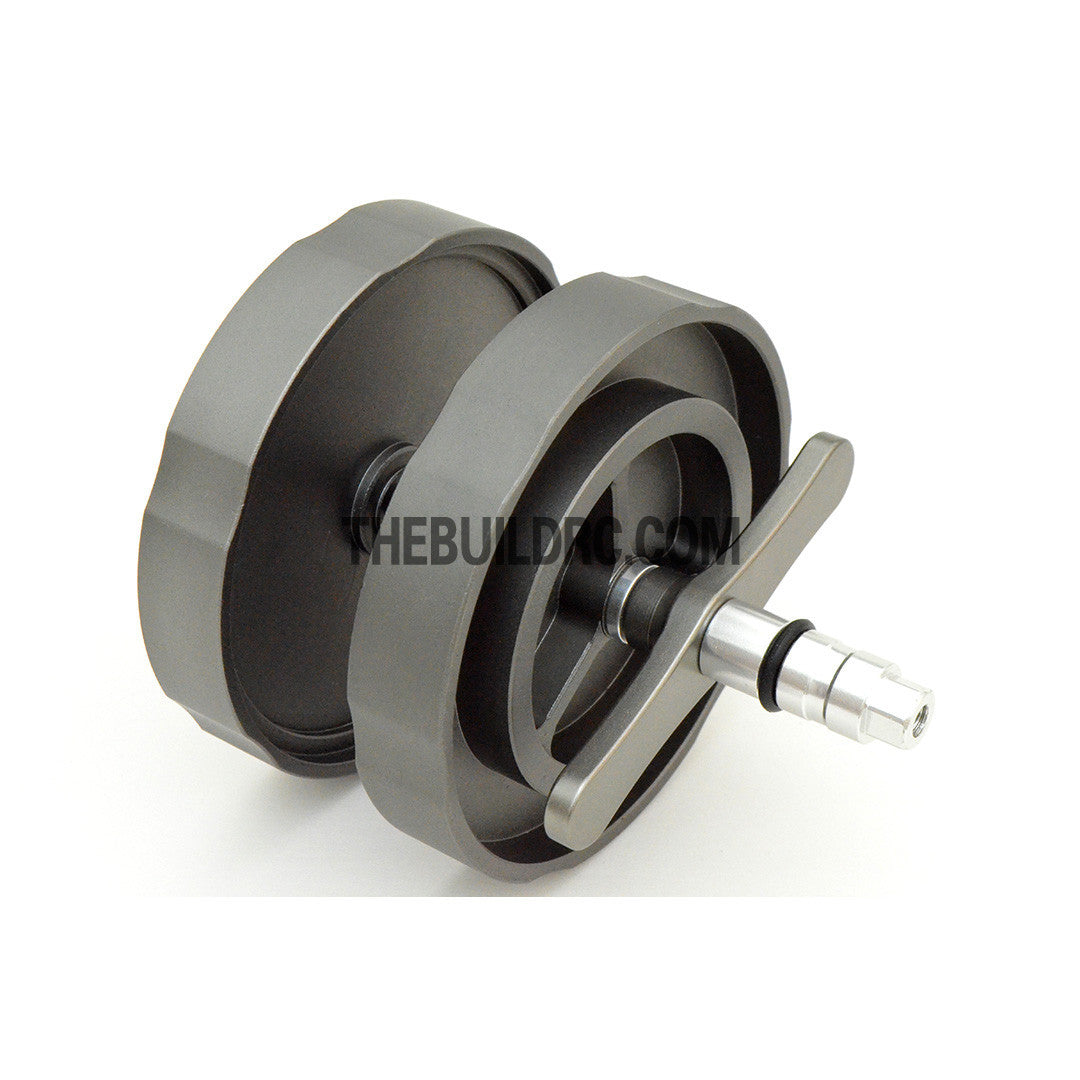 1/10 RC DRIFT Car Alloy Wheel / Rim Tire / Tyre Easy Installer / Uninstaller - Grey