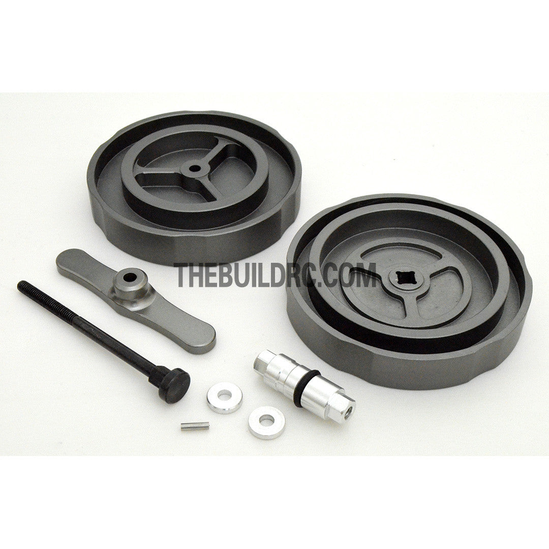 1/10 RC DRIFT Car Alloy Wheel / Rim Tire / Tyre Easy Installer / Uninstaller - Grey