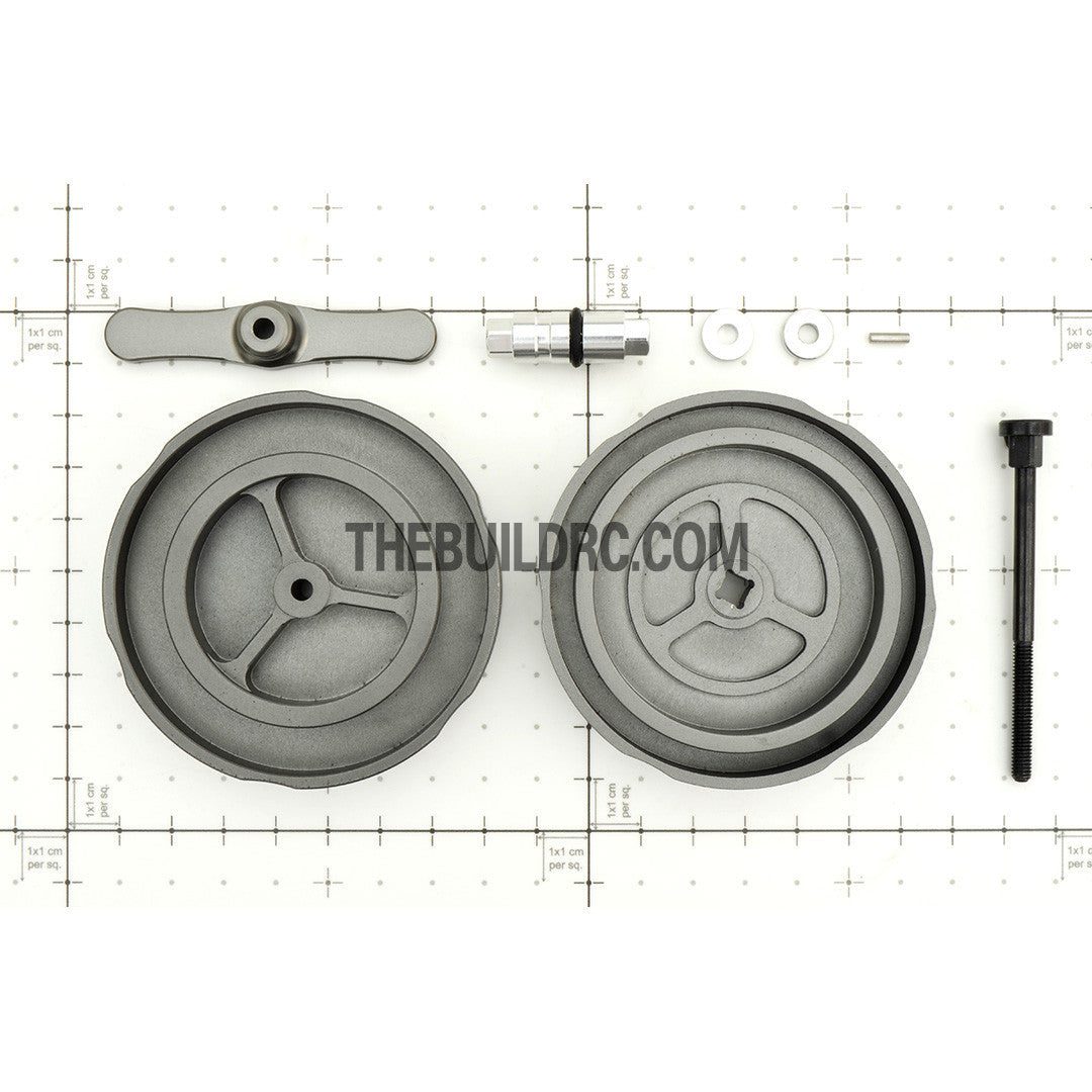 1/10 RC DRIFT Car Alloy Wheel / Rim Tire / Tyre Easy Installer / Uninstaller - Grey