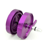 1/10 RC DRIFT Car Alloy Wheel / Rim Tire / Tyre Easy Installer / Uninstaller - Purple