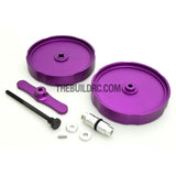 1/10 RC DRIFT Car Alloy Wheel / Rim Tire / Tyre Easy Installer / Uninstaller - Purple