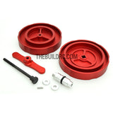 1/10 RC DRIFT Car Alloy Wheel / Rim Tire / Tyre Easy Installer / Uninstaller - Red