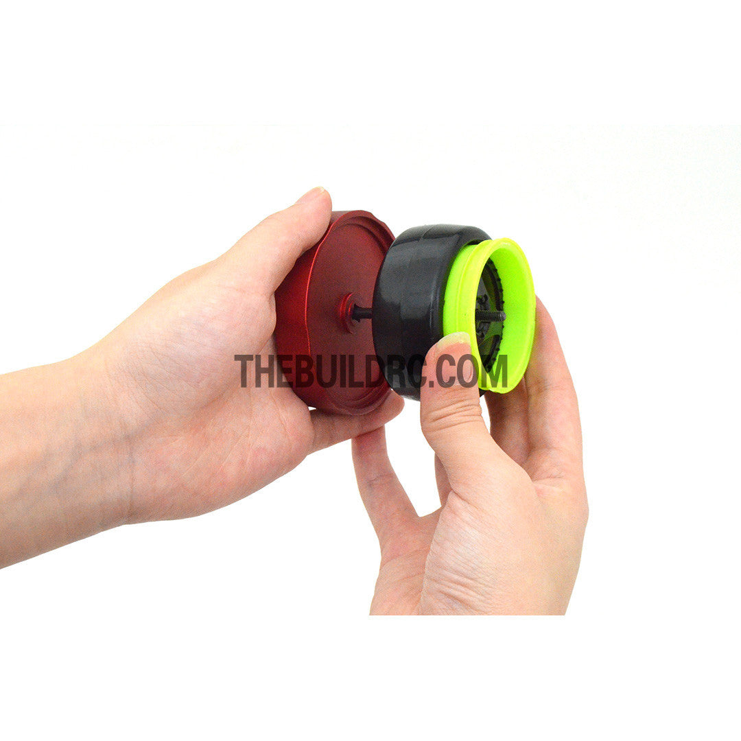 1/10 RC DRIFT Car Alloy Wheel / Rim Tire / Tyre Easy Installer / Uninstaller - Red