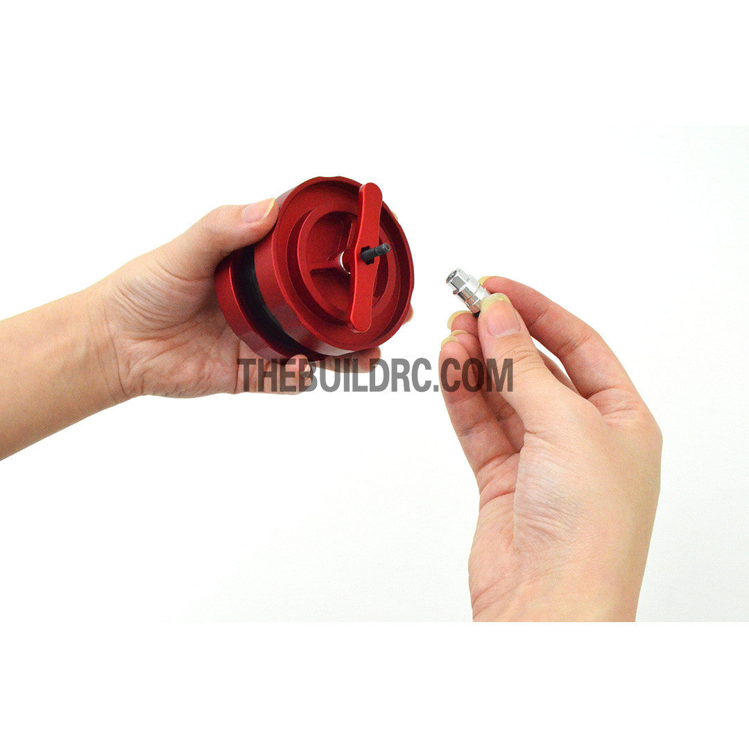 1/10 RC DRIFT Car Alloy Wheel / Rim Tire / Tyre Easy Installer / Uninstaller - Red