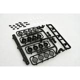 RC Crawler LED Adjustable Roof Light Bar Mount (8 Spotlight) - Black