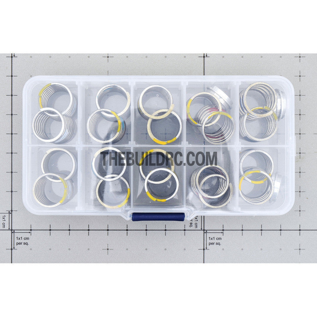 3 Hardness 1/10 On-Road Street Car Suspension Spring Set (5 pairs)