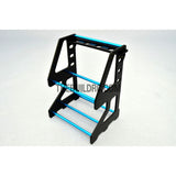 1/10 RC Racing Car Suspension Shock Tyre Wheel Collector - Light Blue