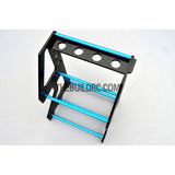 1/10 RC Racing Car Suspension Shock Tyre Wheel Collector - Light Blue