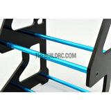 1/10 RC Racing Car Suspension Shock Tyre Wheel Collector - Light Blue