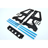 1/10 RC Racing Car Suspension Shock Tyre Wheel Collector - Light Blue