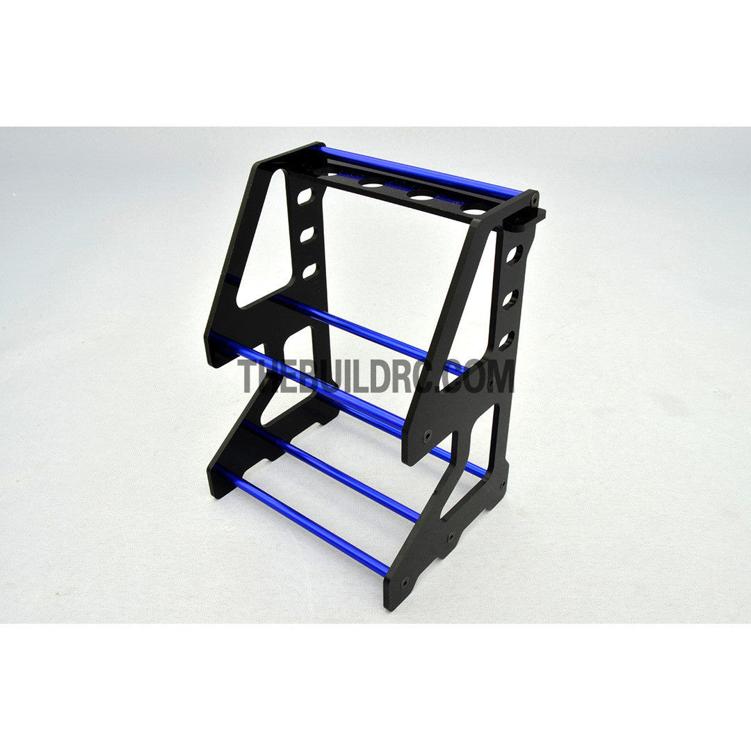1/10 RC Racing Car Suspension Shock Tyre Wheel Collector - Dark Blue