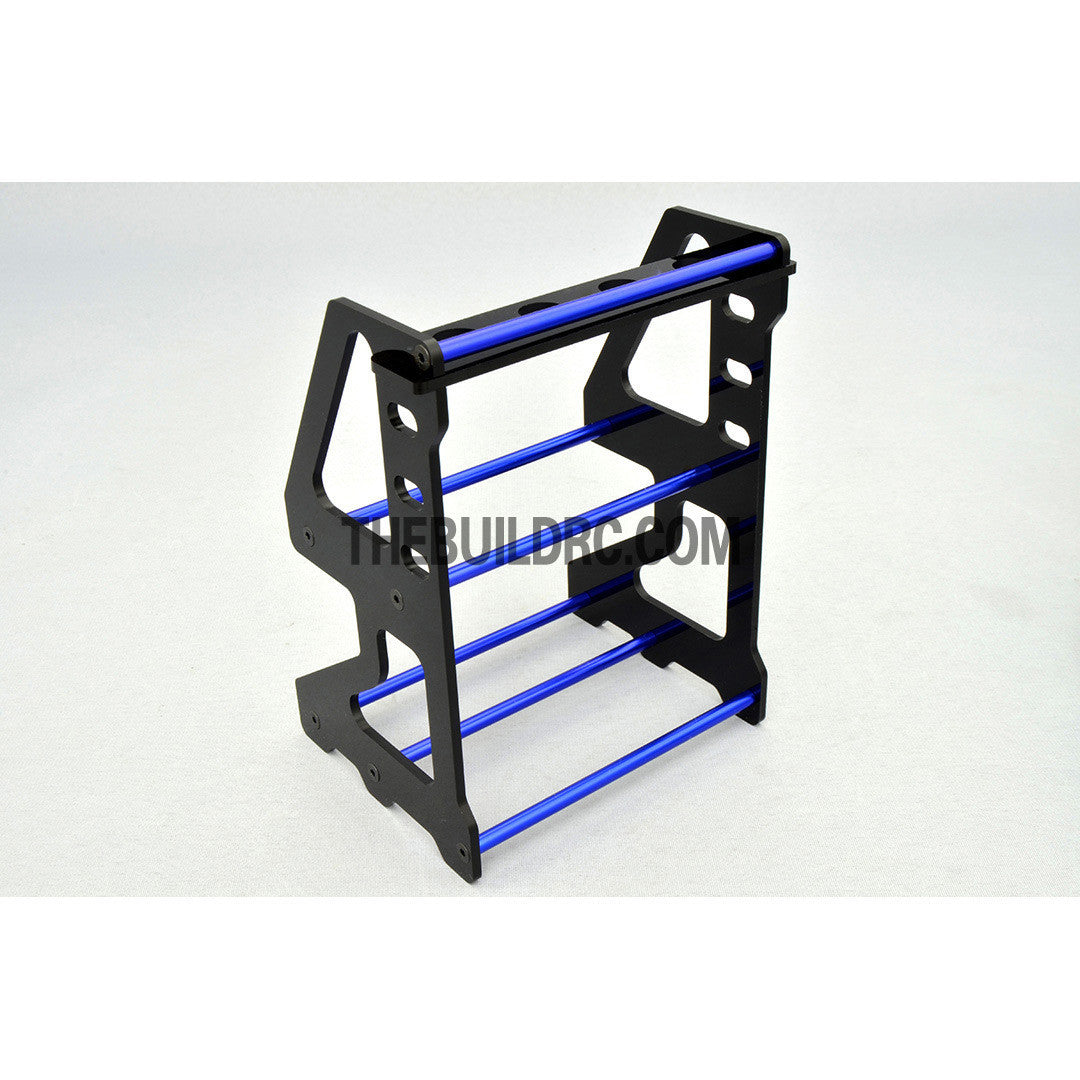 1/10 RC Racing Car Suspension Shock Tyre Wheel Collector - Dark Blue