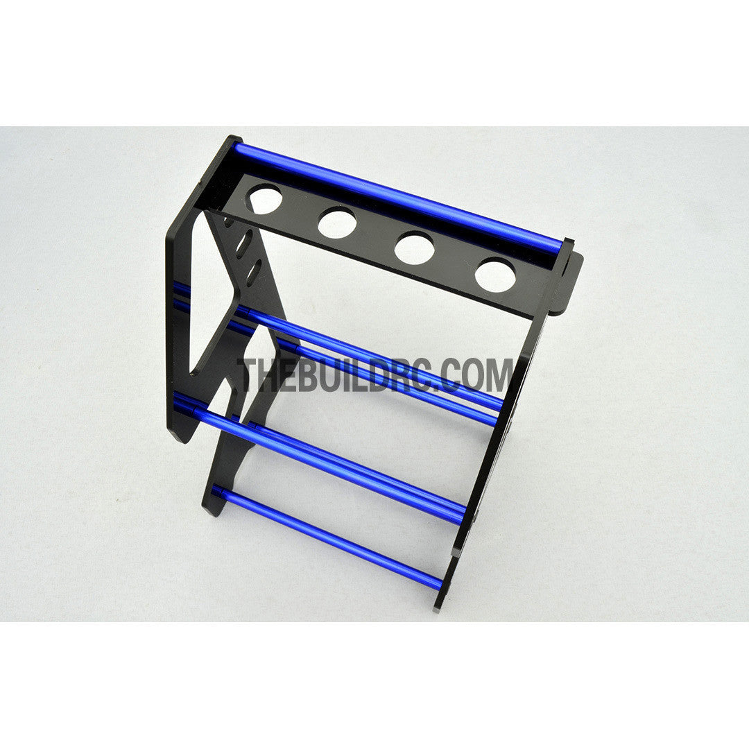 1/10 RC Racing Car Suspension Shock Tyre Wheel Collector - Dark Blue