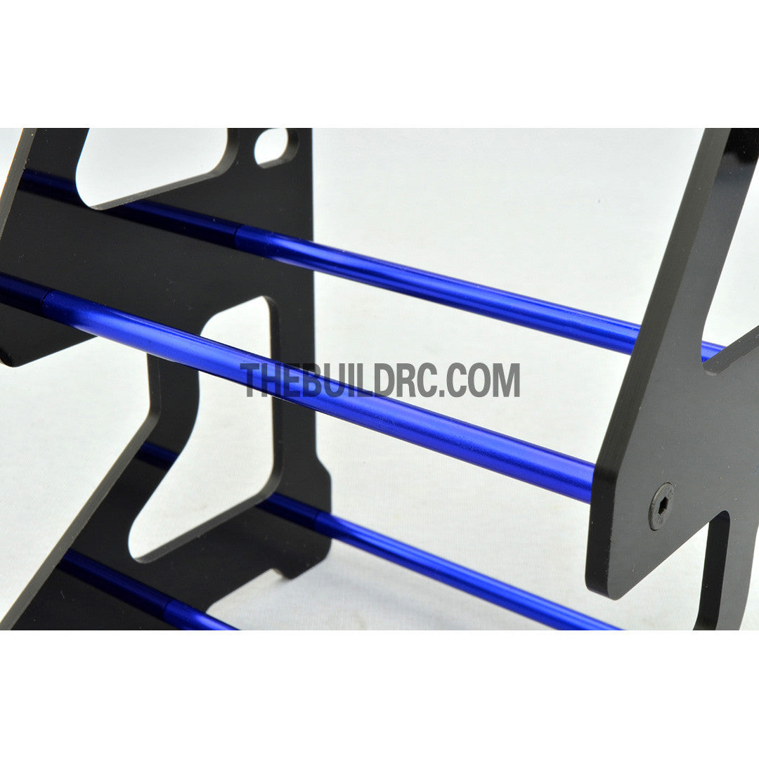 1/10 RC Racing Car Suspension Shock Tyre Wheel Collector - Dark Blue