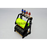 1/10 RC Racing Car Suspension Shock Tyre Wheel Collector - Gold