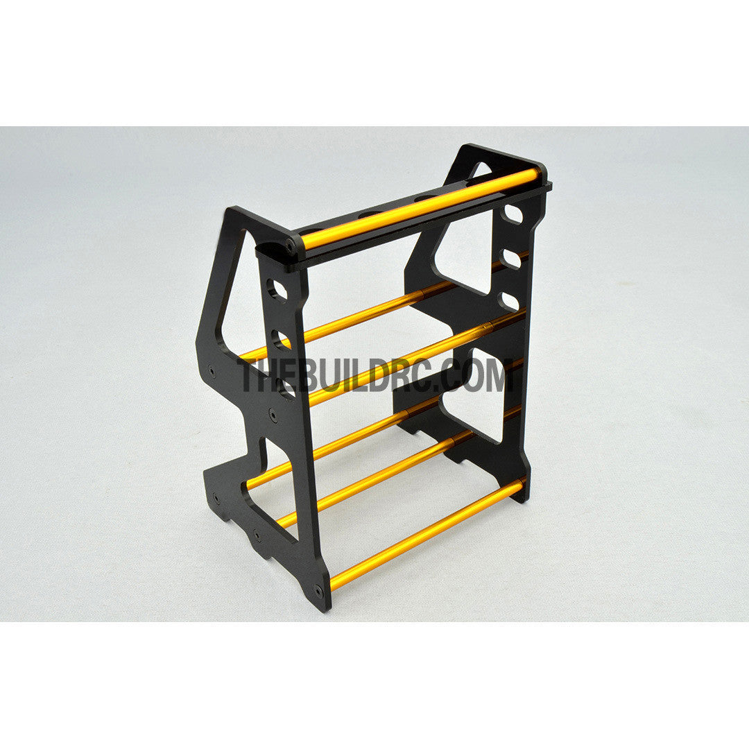 1/10 RC Racing Car Suspension Shock Tyre Wheel Collector - Gold