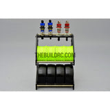 1/10 RC Racing Car Suspension Shock Tyre Wheel Collector - Grey