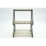 1/10 RC Racing Car Suspension Shock Tyre Wheel Collector - Grey