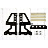 1/10 RC Racing Car Suspension Shock Tyre Wheel Collector - Grey