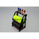 1/10 RC Racing Car Suspension Shock Tyre Wheel Collector - Pink