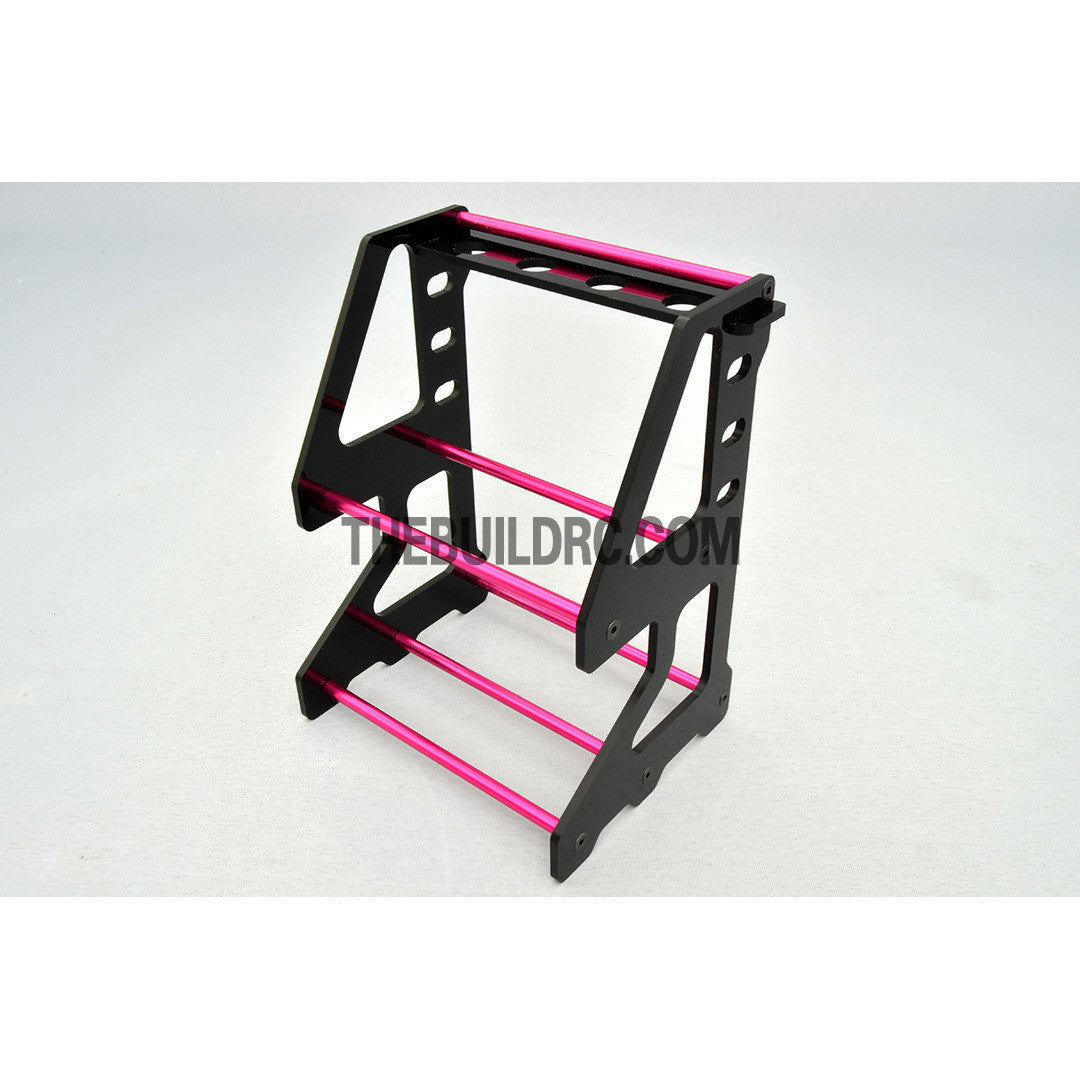 1/10 RC Racing Car Suspension Shock Tyre Wheel Collector - Pink