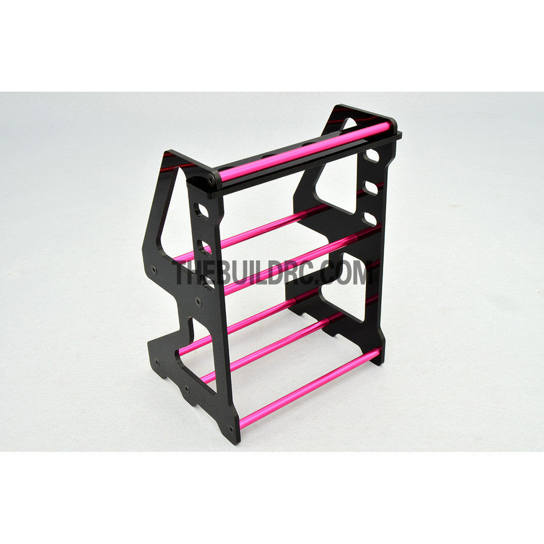 1/10 RC Racing Car Suspension Shock Tyre Wheel Collector - Pink