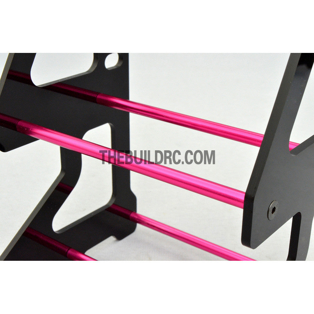 1/10 RC Racing Car Suspension Shock Tyre Wheel Collector - Pink