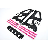 1/10 RC Racing Car Suspension Shock Tyre Wheel Collector - Pink