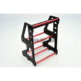 1/10 RC Racing Car Suspension Shock Tyre Wheel Collector - Red