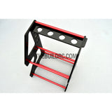 1/10 RC Racing Car Suspension Shock Tyre Wheel Collector - Red