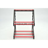 1/10 RC Racing Car Suspension Shock Tyre Wheel Collector - Red