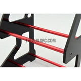 1/10 RC Racing Car Suspension Shock Tyre Wheel Collector - Red