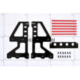 1/10 RC Racing Car Suspension Shock Tyre Wheel Collector - Red