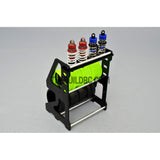 1/10 RC Racing Car Suspension Shock Tyre Wheel Collector - Silver